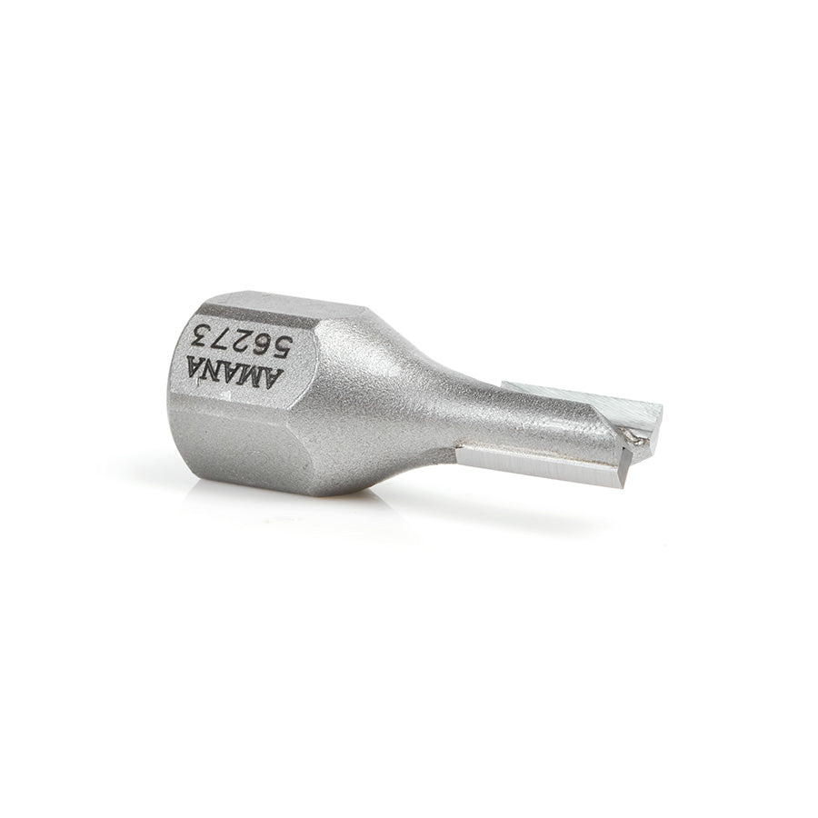 Amana Tool. Mortising Screw Straight No Shear Cutter | Various Dia x 1⁄2 x 1⁄4 - 28 Thread | 56273 