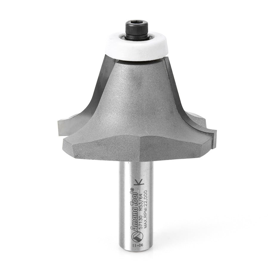 Undermount Bowl Router Bit | Roundover 18°x 2 1⁄4 Dia x 1 1⁄4 x 1⁄2