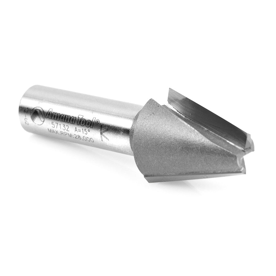 Amana Tool. Top Mount Bowl & Countertop Router Bit | 29⁄32 Dia x 15⁄16 x 1⁄2" Shank | 57132 