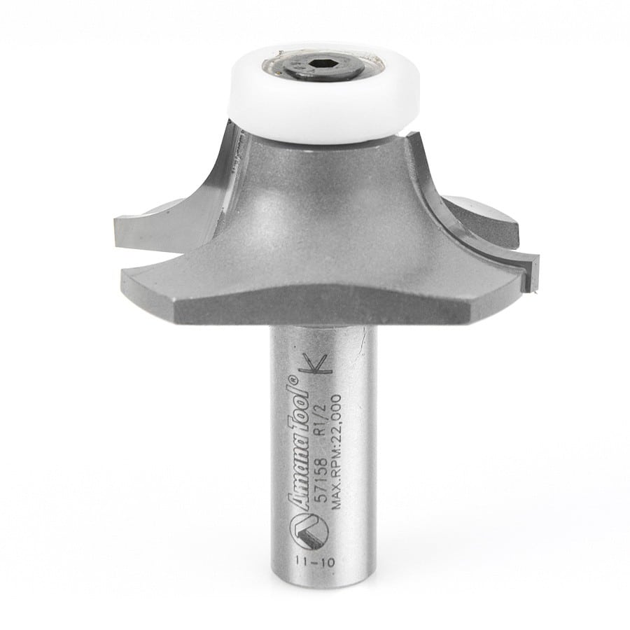 Amana Tool. Undermount Bowl Router Bit | Corian 14°x 2 Dia x 11⁄16 x 1⁄2" Shank | 57158 