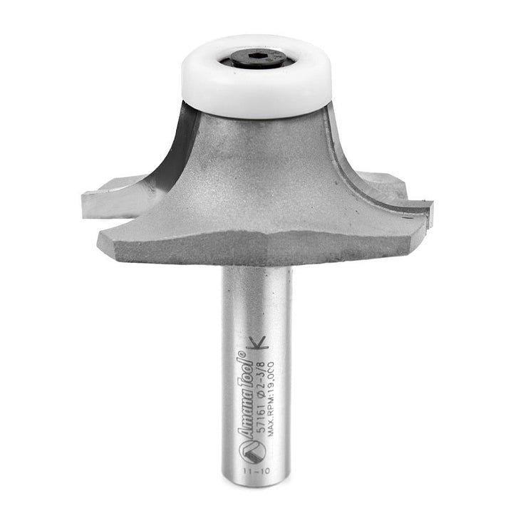 Amana Tool. Wilsonart Bowl Roundover Router Bit | 12°x 2 3⁄8 Dia x 7⁄8 x 1⁄2" Shank | 57161 