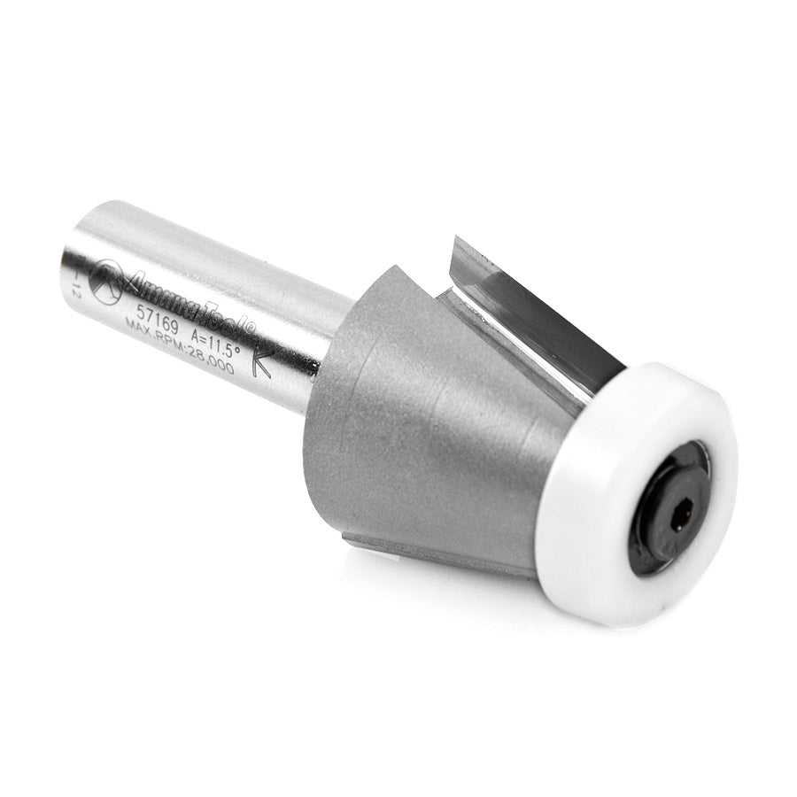 Amana Tool. Karran Stainless Steel Edge Sink Router Bit | 1 3⁄16 Dia x 1 x 1⁄2" Shank | 57169 