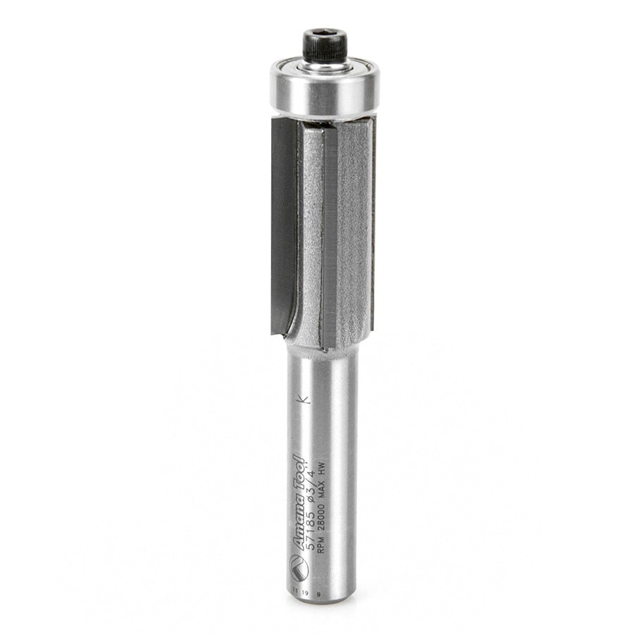 Flush Trim 4 Flute Router Bit | 3⁄4 Dia x 1 1⁄2 x 1⁄2