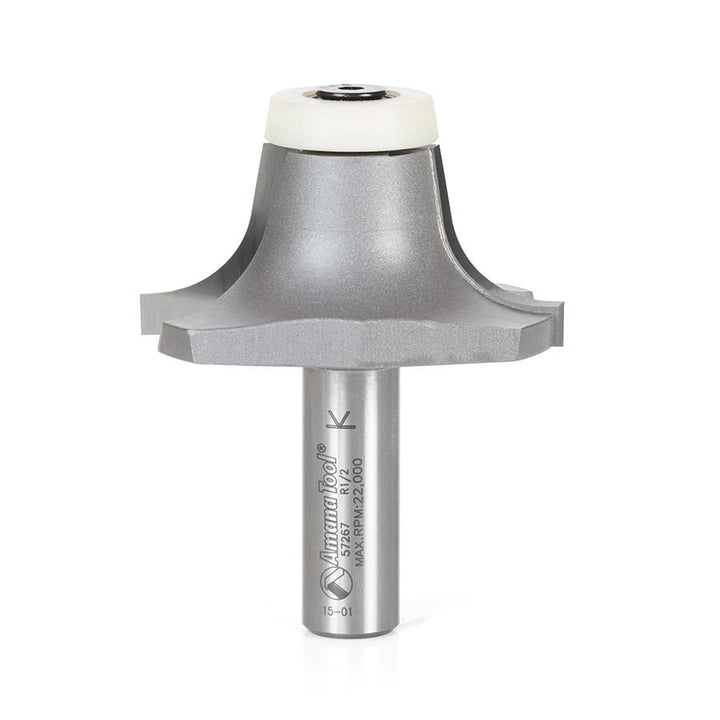 Amana Tool. Undermount Bowl Router Bit | 10°x 2 9⁄64 Dia x 63⁄64 x 1⁄2" Shank | 57267 