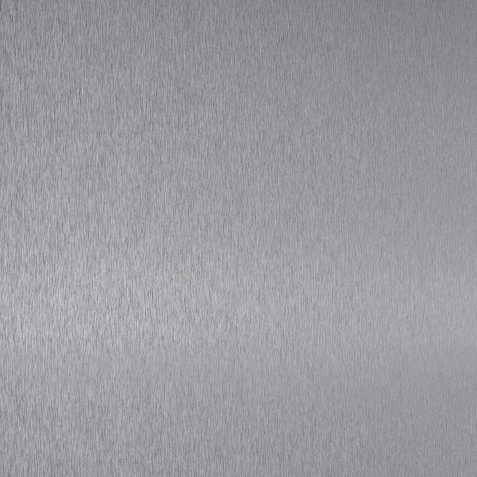 Brite Brushed Natural Aluminum - 6256 - Wilsonart DecoMetal Laminate (Type 418)
