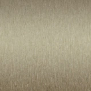  Satin Brushed Light Bronze Aluminum - 6261 - Wilsonart DecoMetal Laminate 