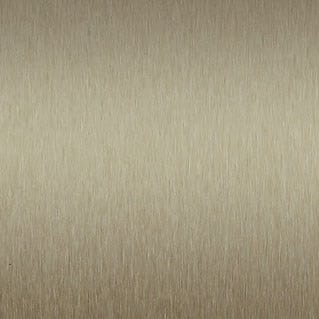 Satin Brushed Light Bronze Aluminum - 6261 - Wilsonart DecoMetal Solid Metal Sheets 