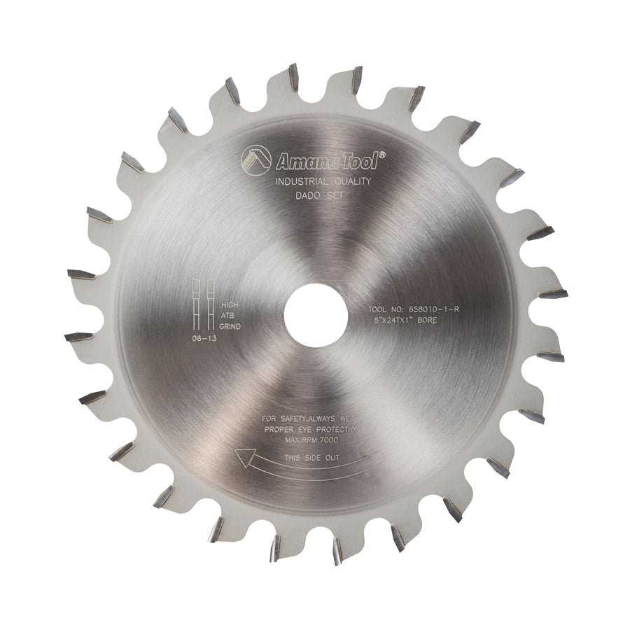 658010-1-R Carbide Tipped R/H Outside Dado Blade