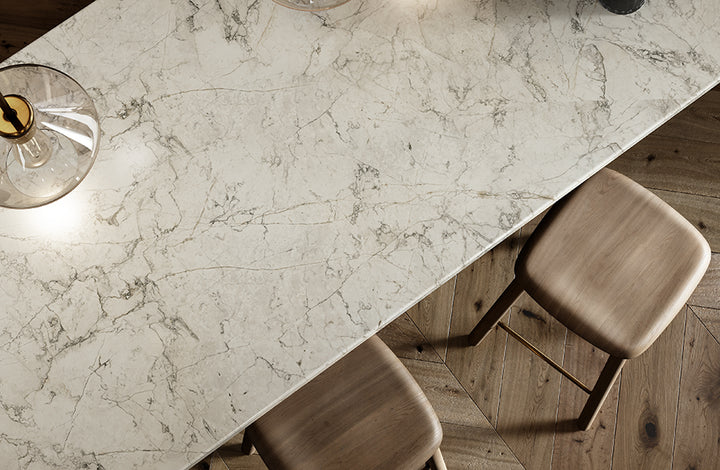 White Camouflage Marble - 7609 - Formica Laminate Sheets