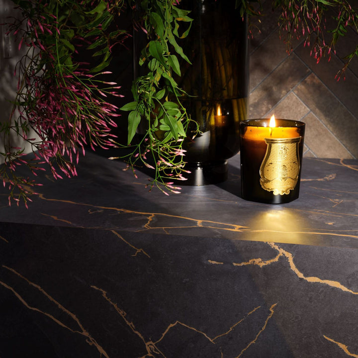 Brass Veined Black Marble - 8254 - Formica InDepth Surfacing Laminate Sheets