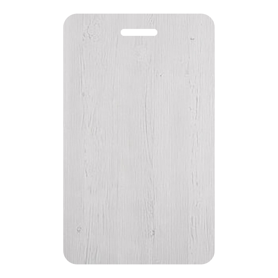 White Painted Wood - 8902 - Formica Laminate Sample