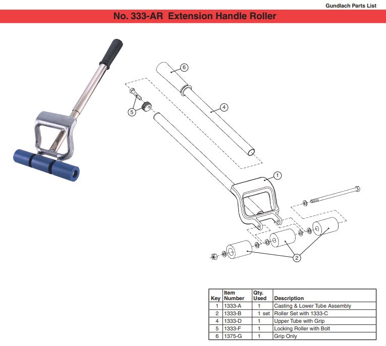 Airway Extension Handle Roller