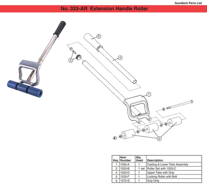 Airway Extension Handle Roller