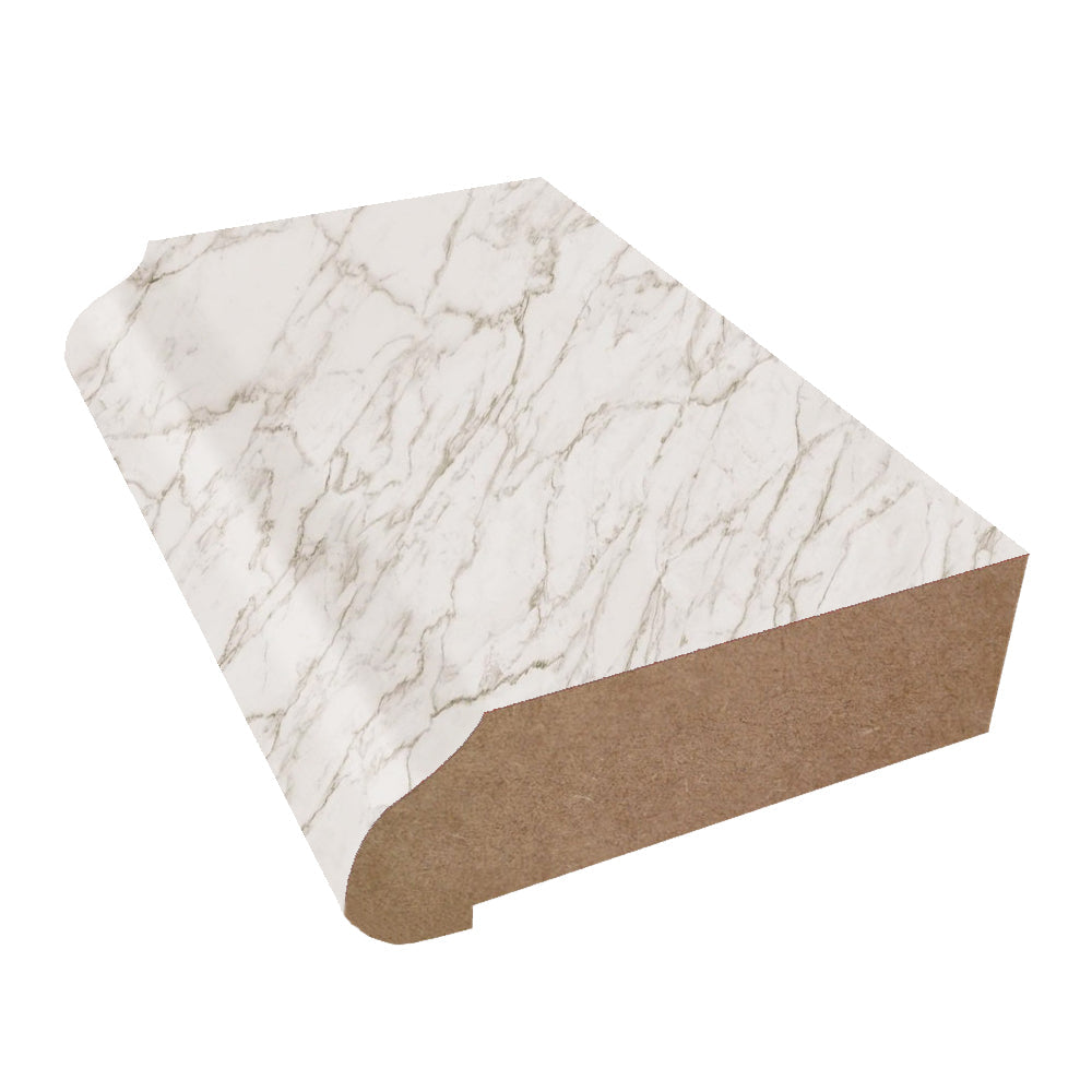 Anzio Marble - 5037 - Wilsonart Laminate Decorative Ogee Edge