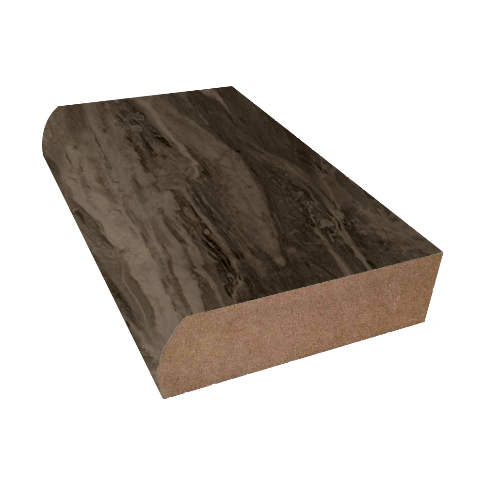 Statuario Marrone - 3159 - Feeney Laminate Decorative Bullnose Edge