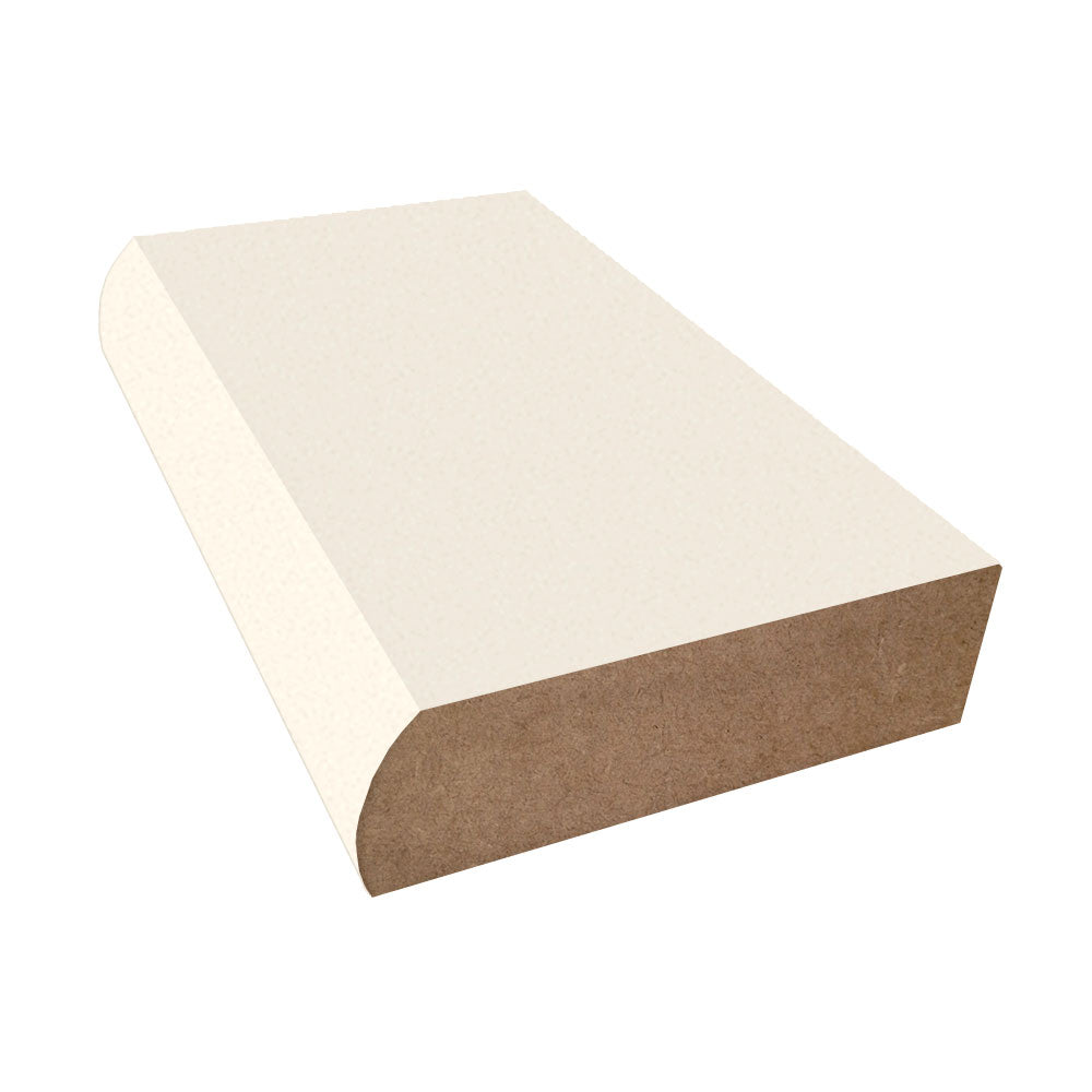 Alabaster - D431 - Wilsonart Laminate Decorative Bullnose Edge