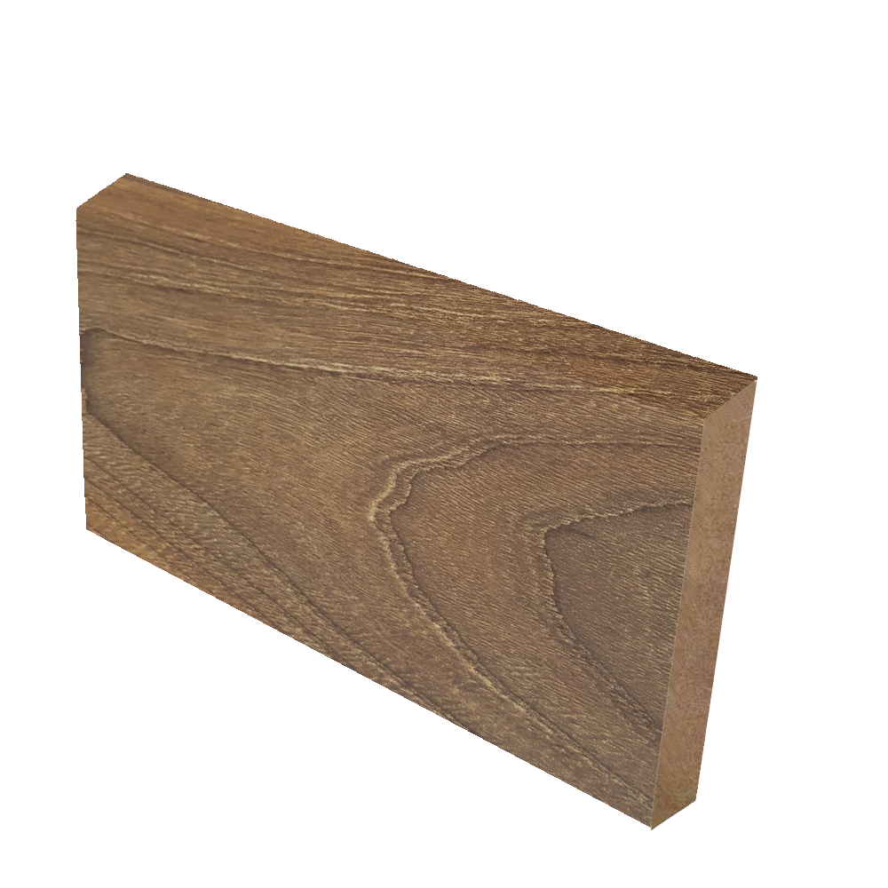 Natural Elm Tobacco - 1528 - Feeney Laminate Square Edge Backsplash 