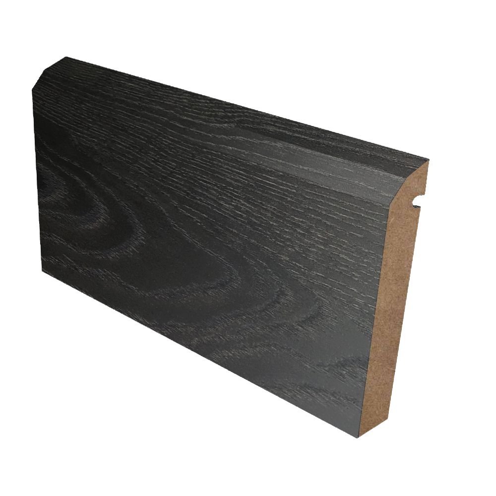 Savannah Oak Ebony - 1538 - Feeney Laminate Bevel Edge Backsplash