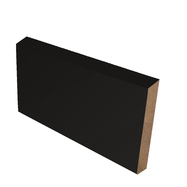 Black - 2110 - Matte Finish Feeney Laminate Square Edge Backsplash 