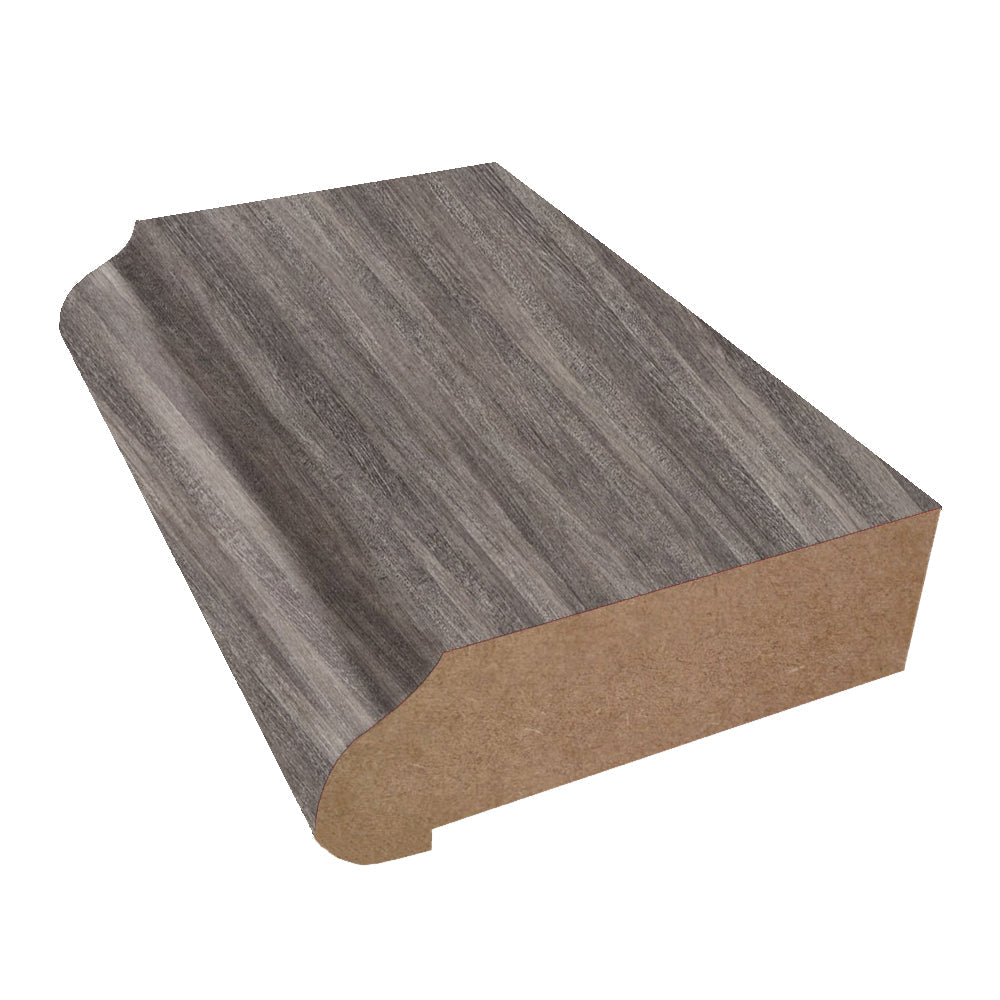 Blackened Fiberwood - 8916 - Formica Laminate Decorative Ogee Edge