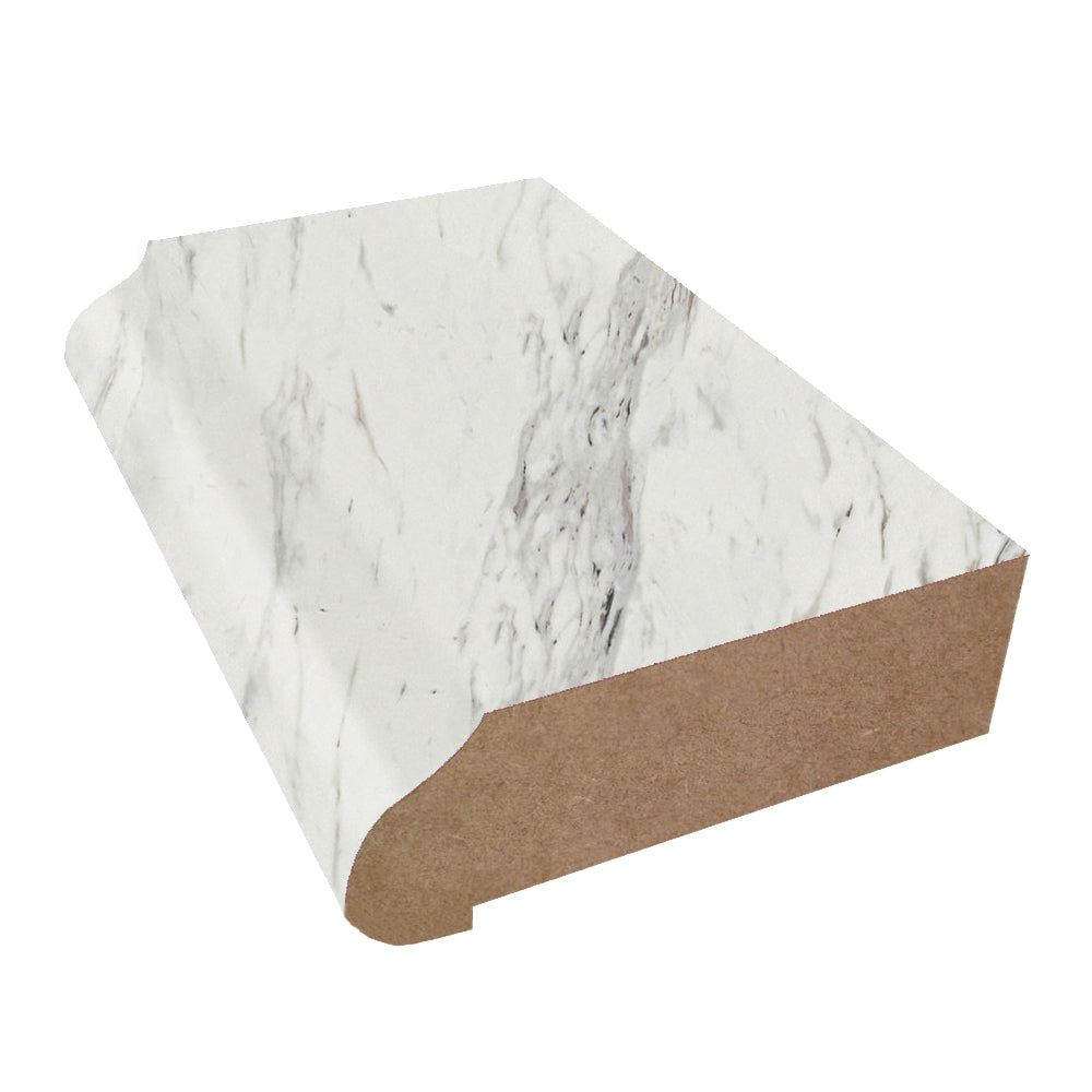 Calcutta Marble - 4925 - Wilsonart Laminate Decorative Ogee Edge