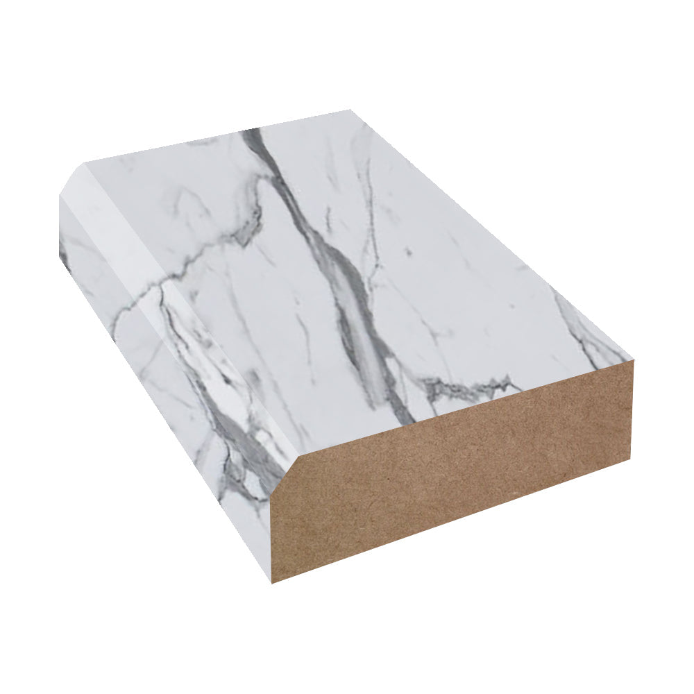 Carrara Staturio - 5574 - Feeney Laminate Decorative Bevel Edge