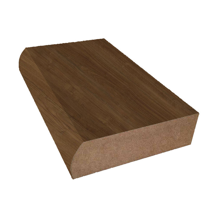 Continental Walnut - 8232 - Wilsonart Laminate Decorative Bullnose Edge