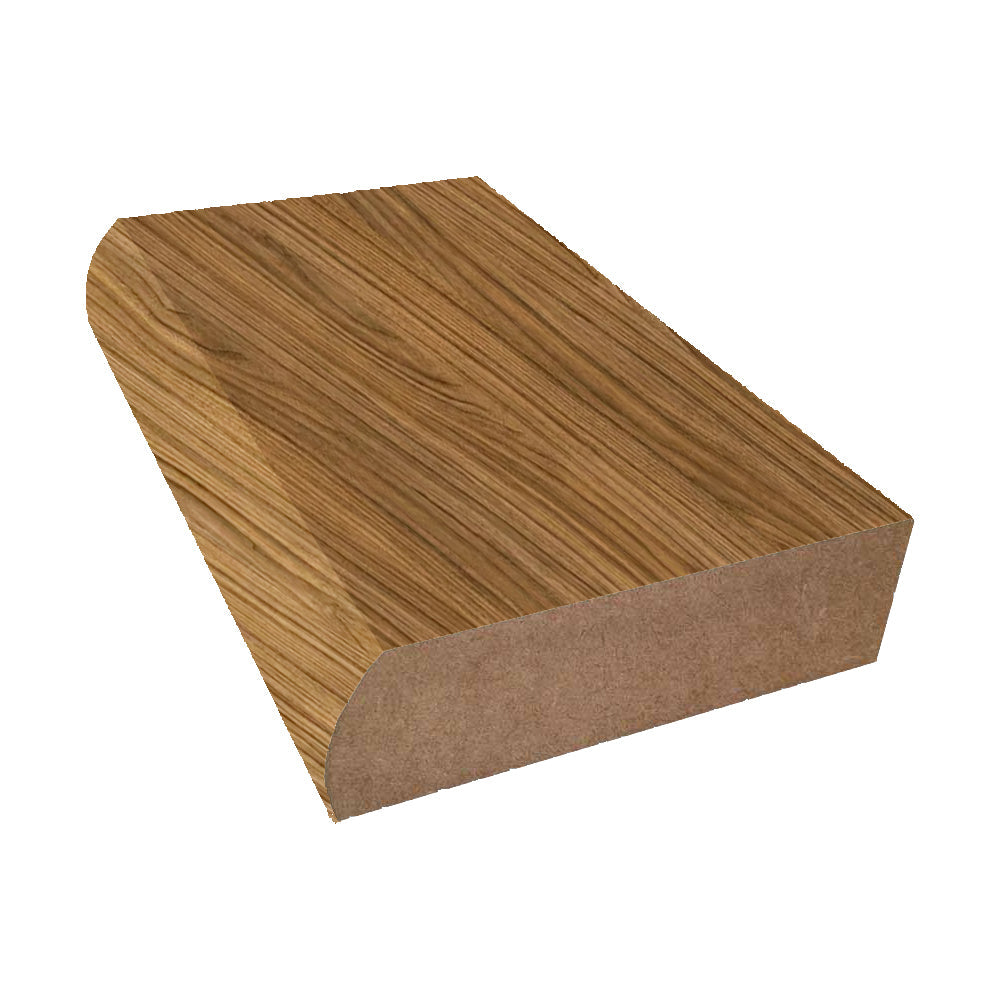 Cumberland Walnut - 17016 - Wilsonart High Definition Laminate Decorative Bullnose Edge