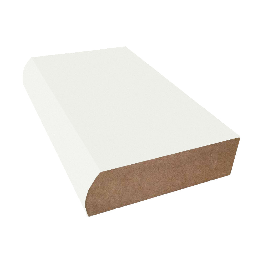 Designer White - D354 - Wilsonart Laminate Decorative Bullnose Edge