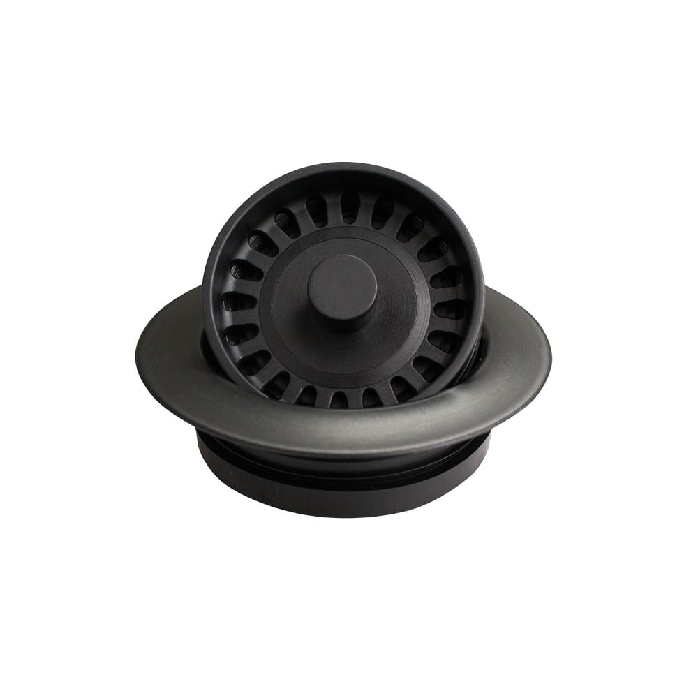 Black Karran Disposal Flange