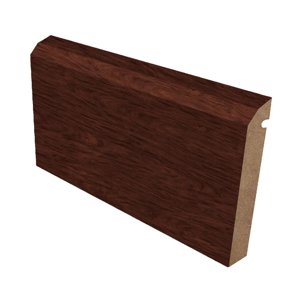 Figured Mahogany - 7040 - Wilsonart Laminate Bevel Edge Backsplash