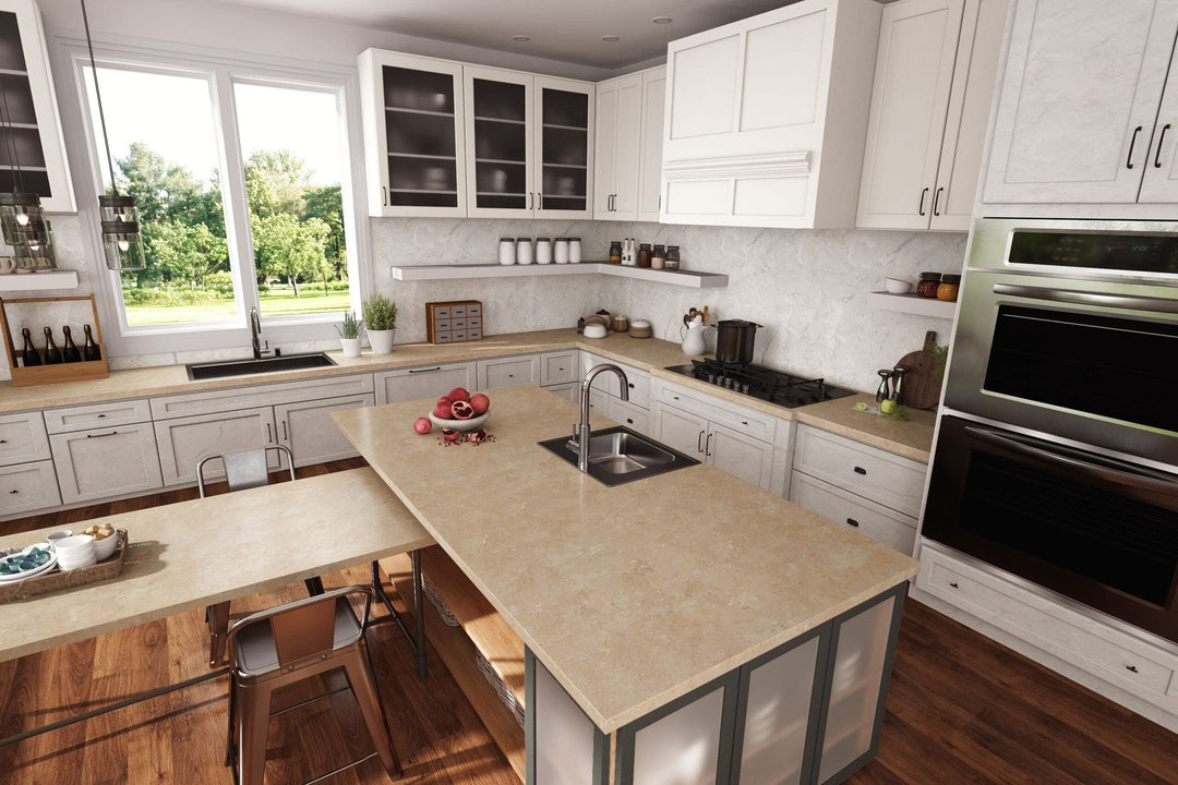 Modern Formika Travertine - 3526 - Formica Laminate Samples – Cabinetmaker Warehouse