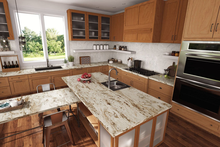 River Gold - 3546 - Modern Kitchen Countertops