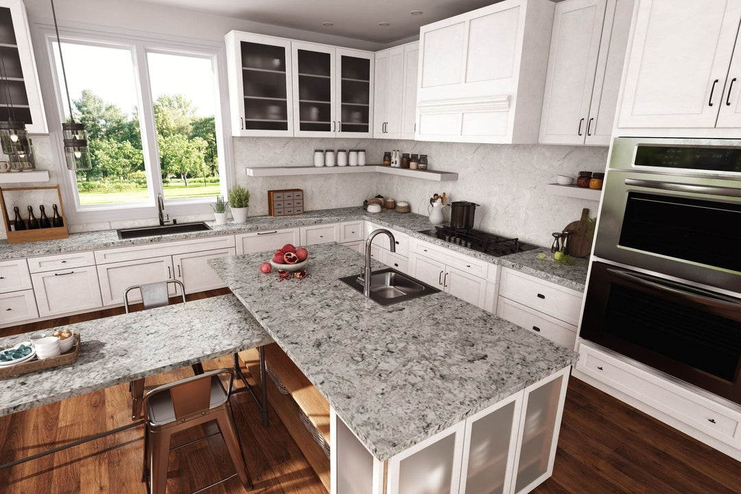 White Alabaster - 3700 - Kitchen Cabinets 