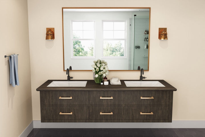 Antique Mango - 5783 - Natural Grain Finish - Bathroom Vanity