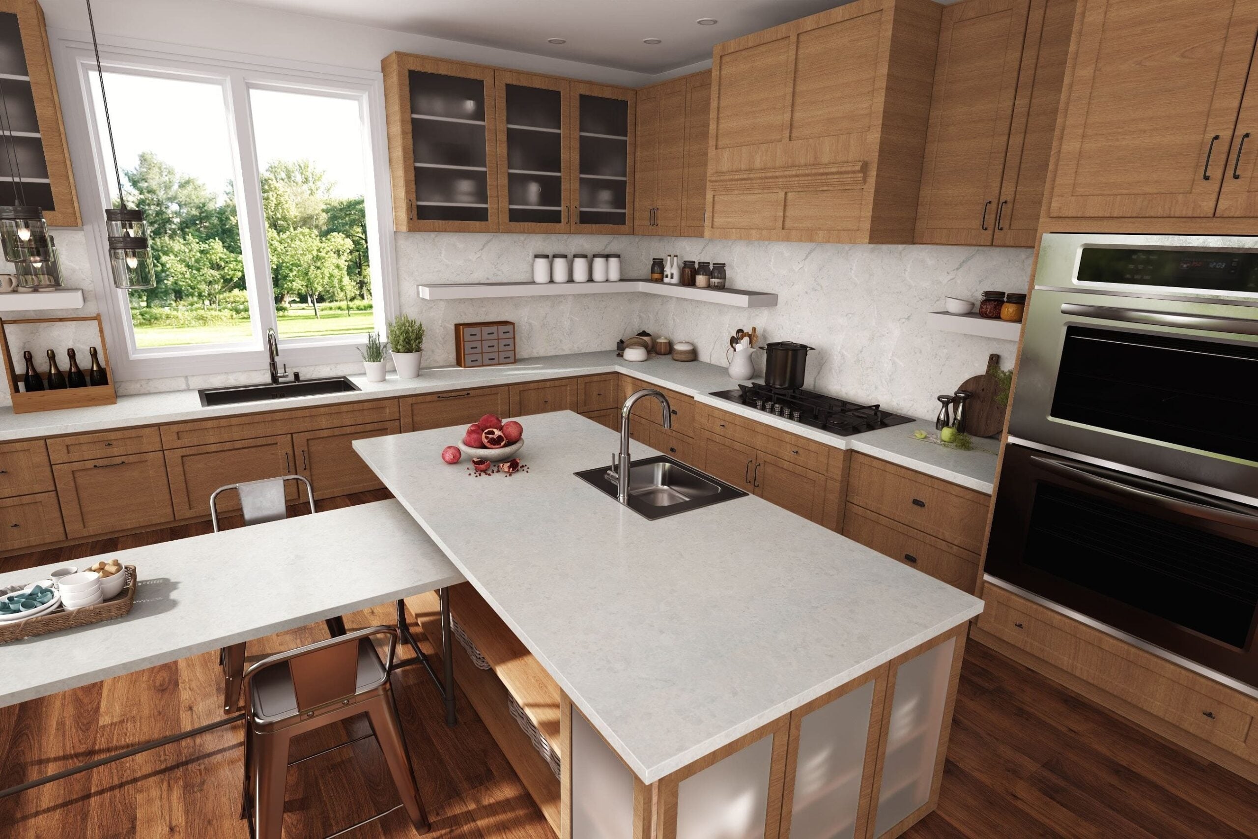 ミカ　　プロファイルウレタンシングル2枚 Wild Cherry - 5904 - Formica Laminate Samples – Cabinetmaker Warehouse