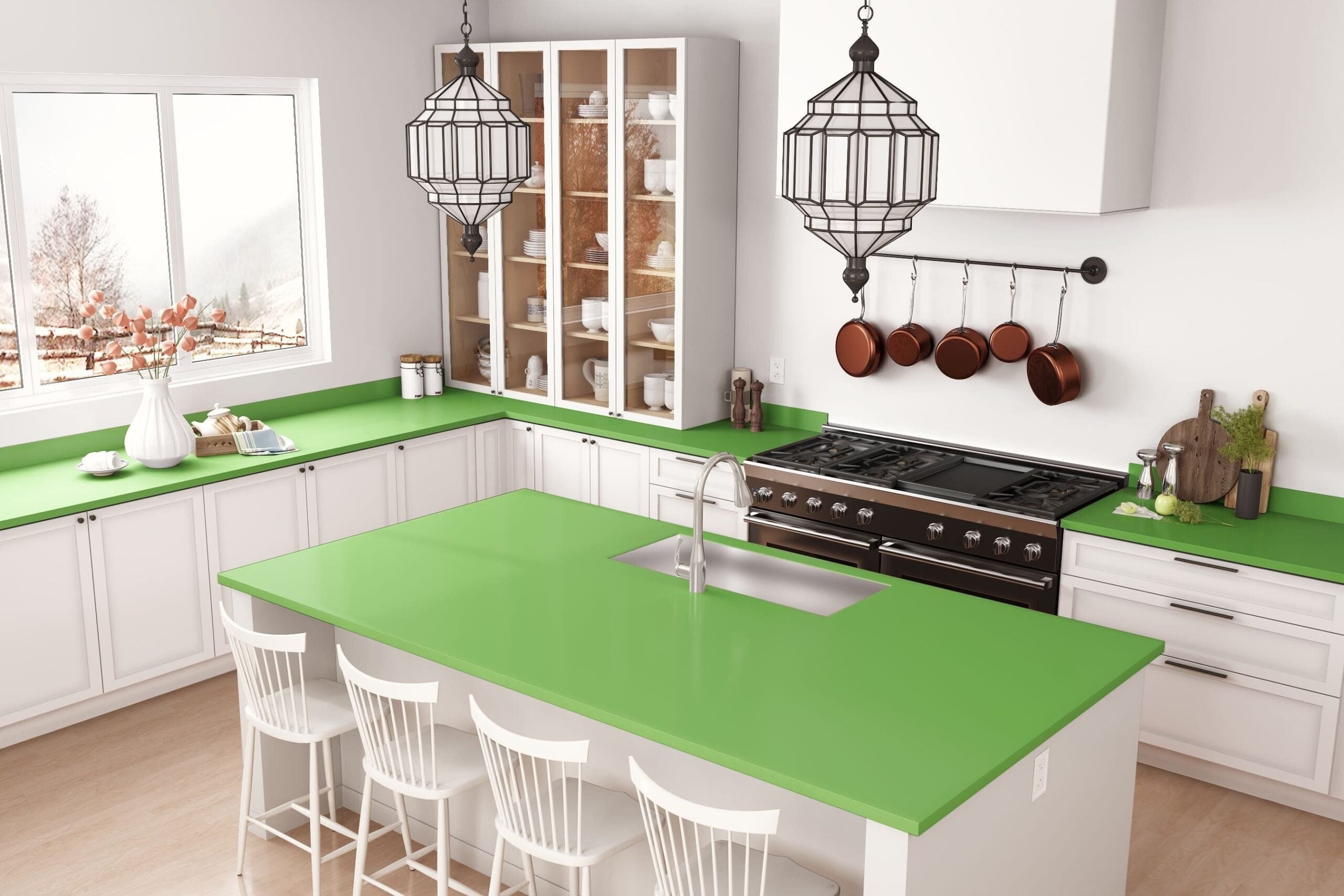 Vibrant Green - 6901 - Formica Laminate Samples – Cabinetmaker