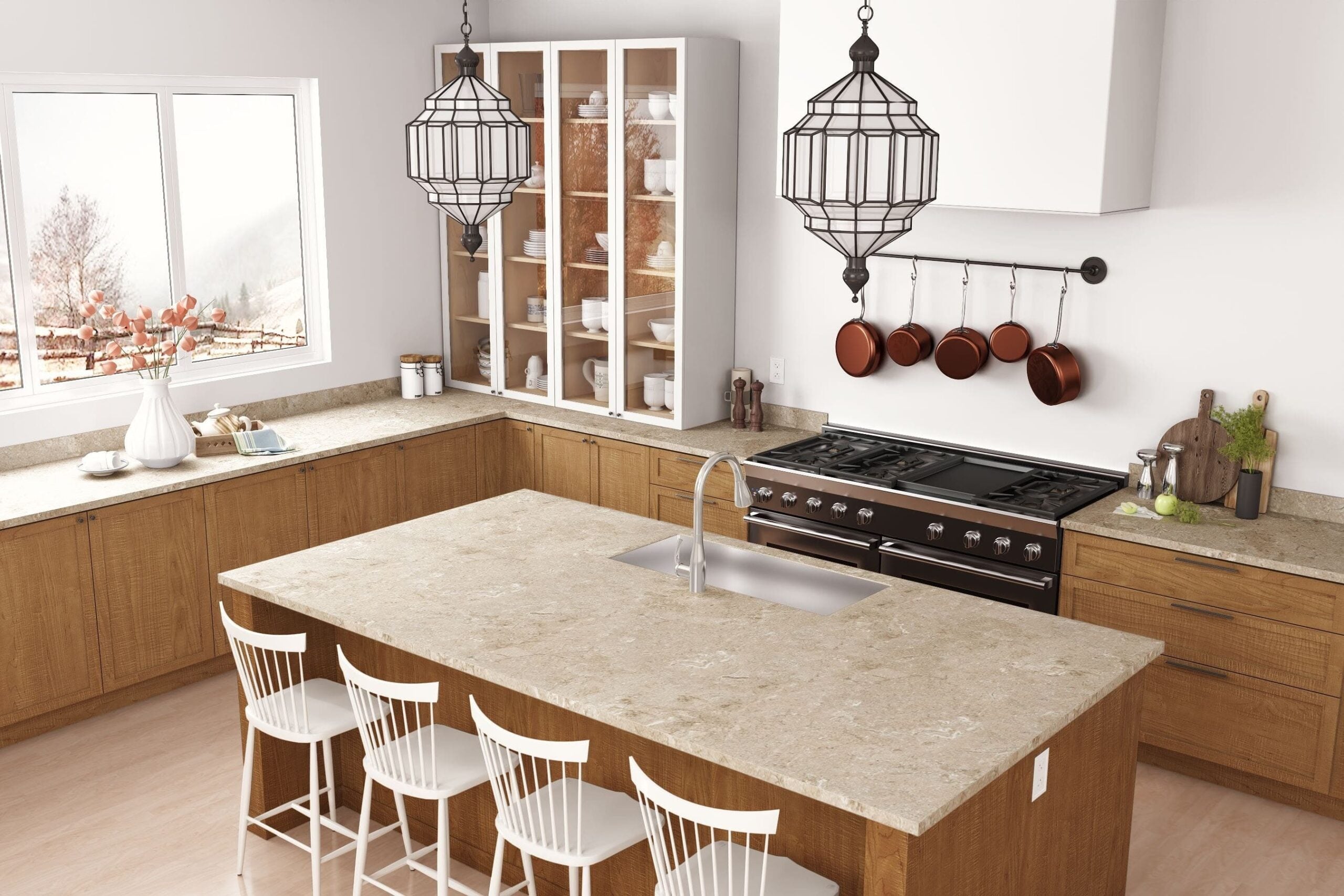 Ginger Root Maple - 7288 - Formica Laminate Samples – Cabinetmaker