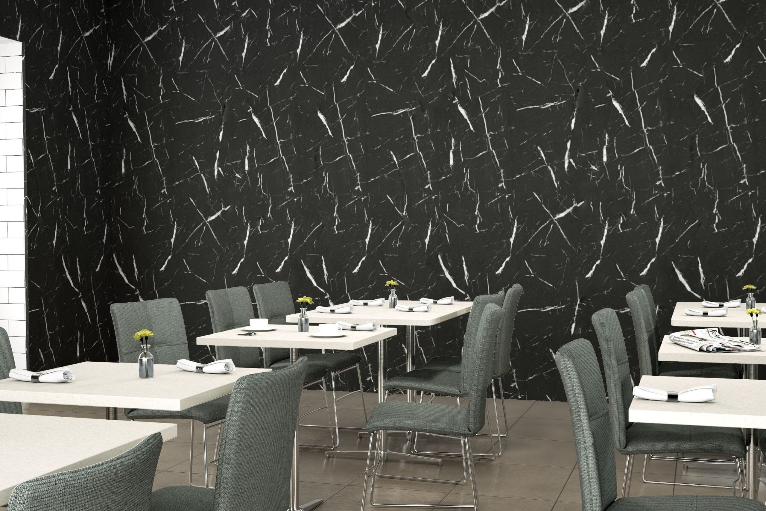 Nero Marquina - 7403 - Formica 180fx Laminate Sheets