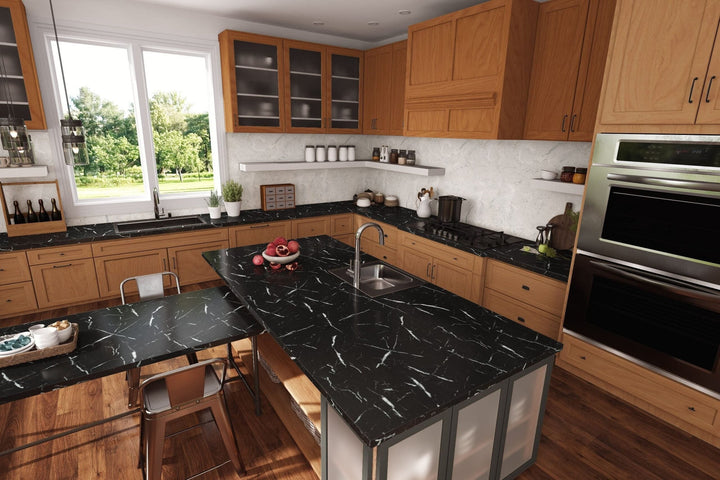 Nero Marquina - 7403 - Modern Kitchen Countertops