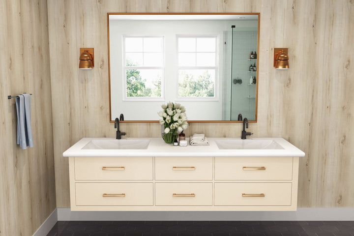 White Knotty Maple - 7410 - Bathroom