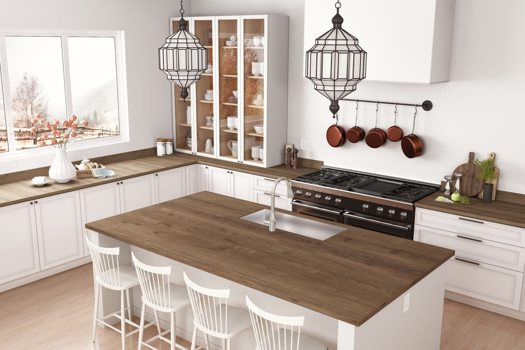 Planked Planked Coffee Oak - 7413 - Formica Laminate Samples – Cabinetmaker ...