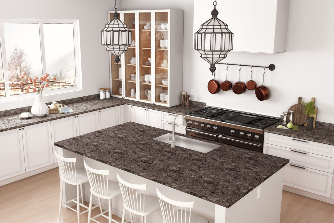 Jamocha Granite - 7734 - Traditional Kitchen Countertops