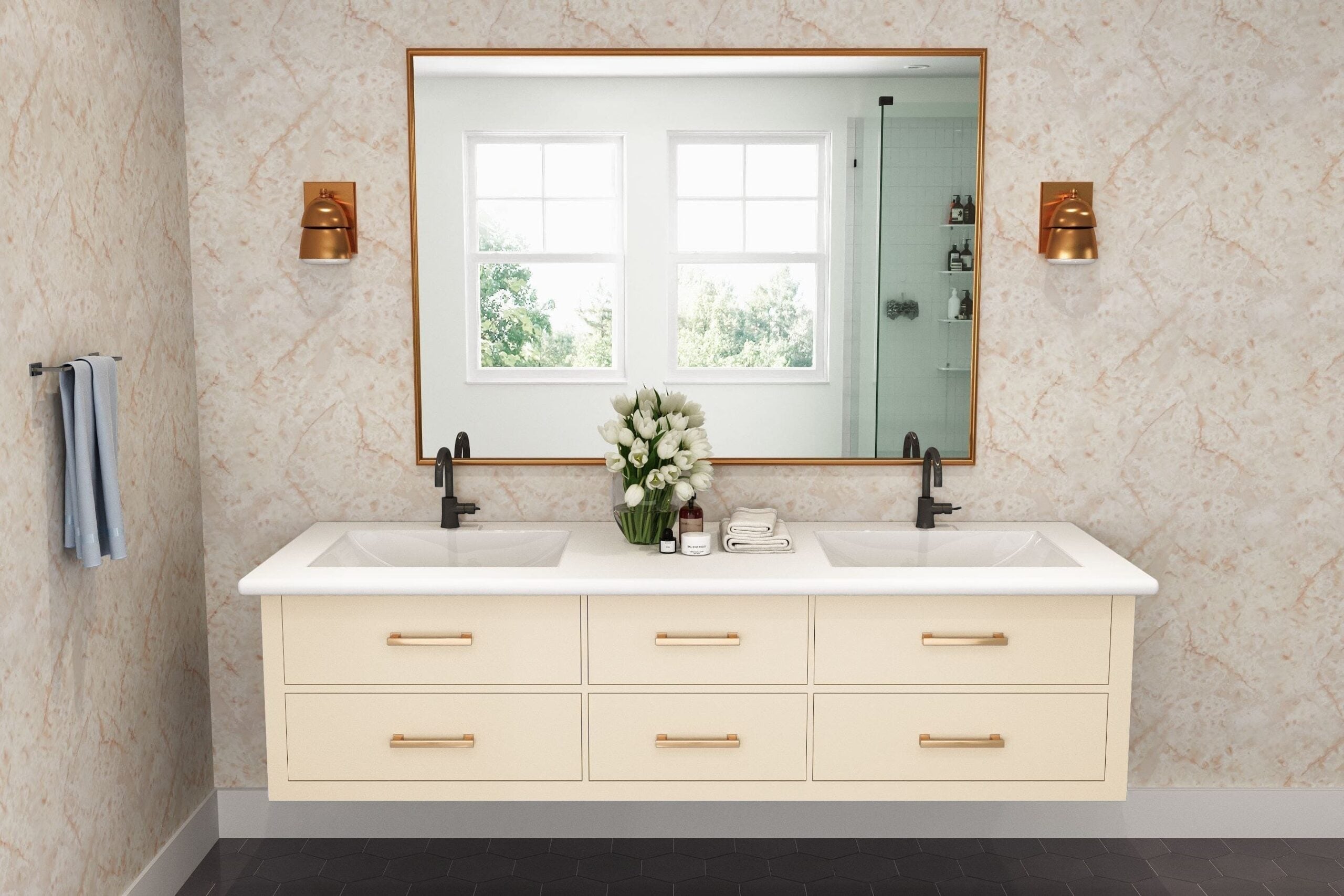 NO.827 UmiUmiページ 827 White Onyx | Laminate Countertops