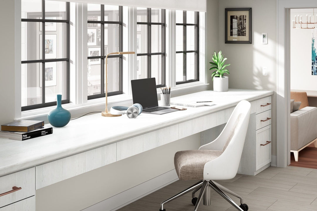 White Painted Wood - 8902 - Home Office