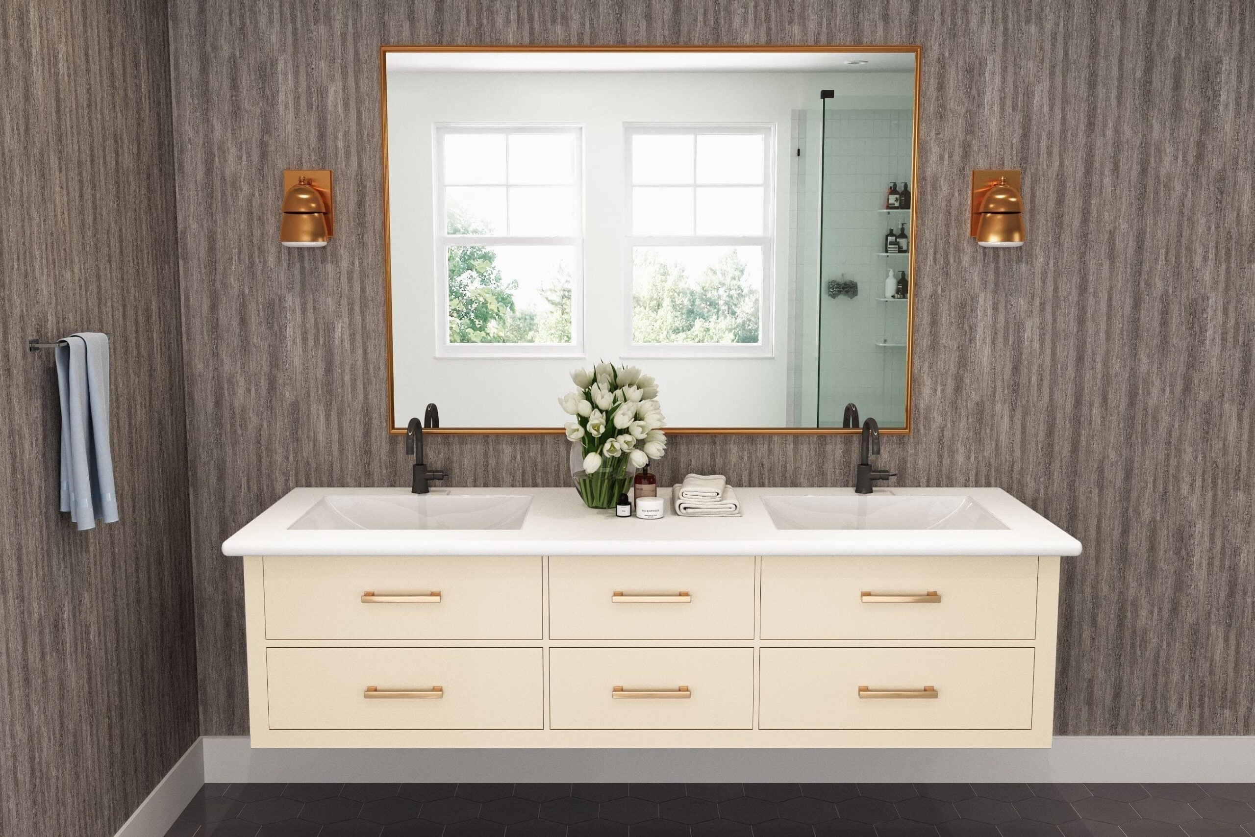 Blackened Fiberwood - 8916 - Formica Laminate Sheets