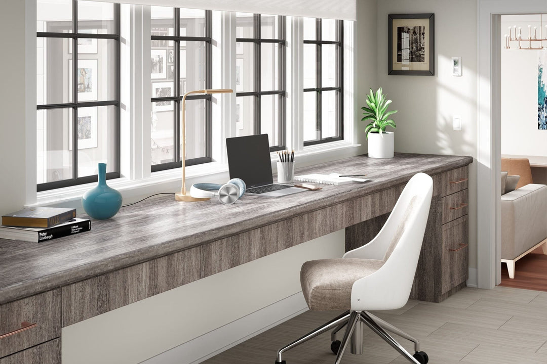 Blackened Fiberwood - 8916 - Natural Grain finish - Home Office