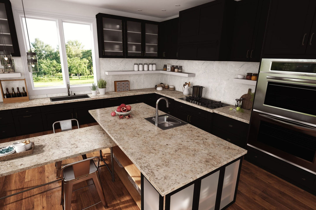 Black - 909 - Crystal Finish - Kitchen Cabinets