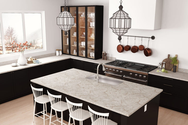 Black - 909 - Crystal Finish - Kitchen Cabinets