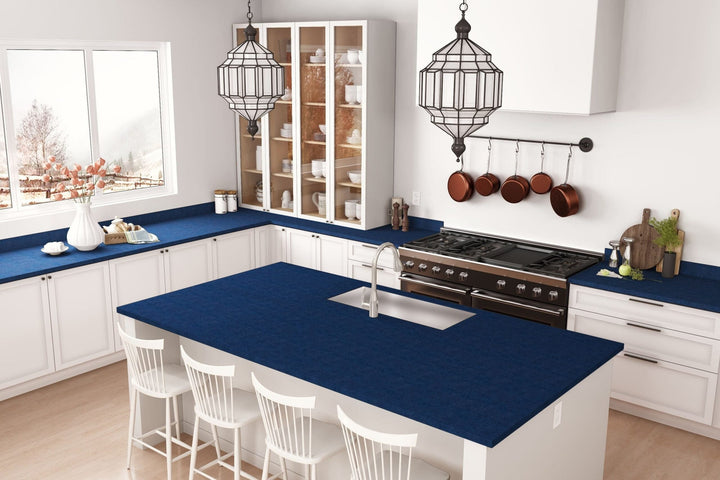 Reclaimed Denim Fiber - 9271 - Traditional Kitchen Countertops